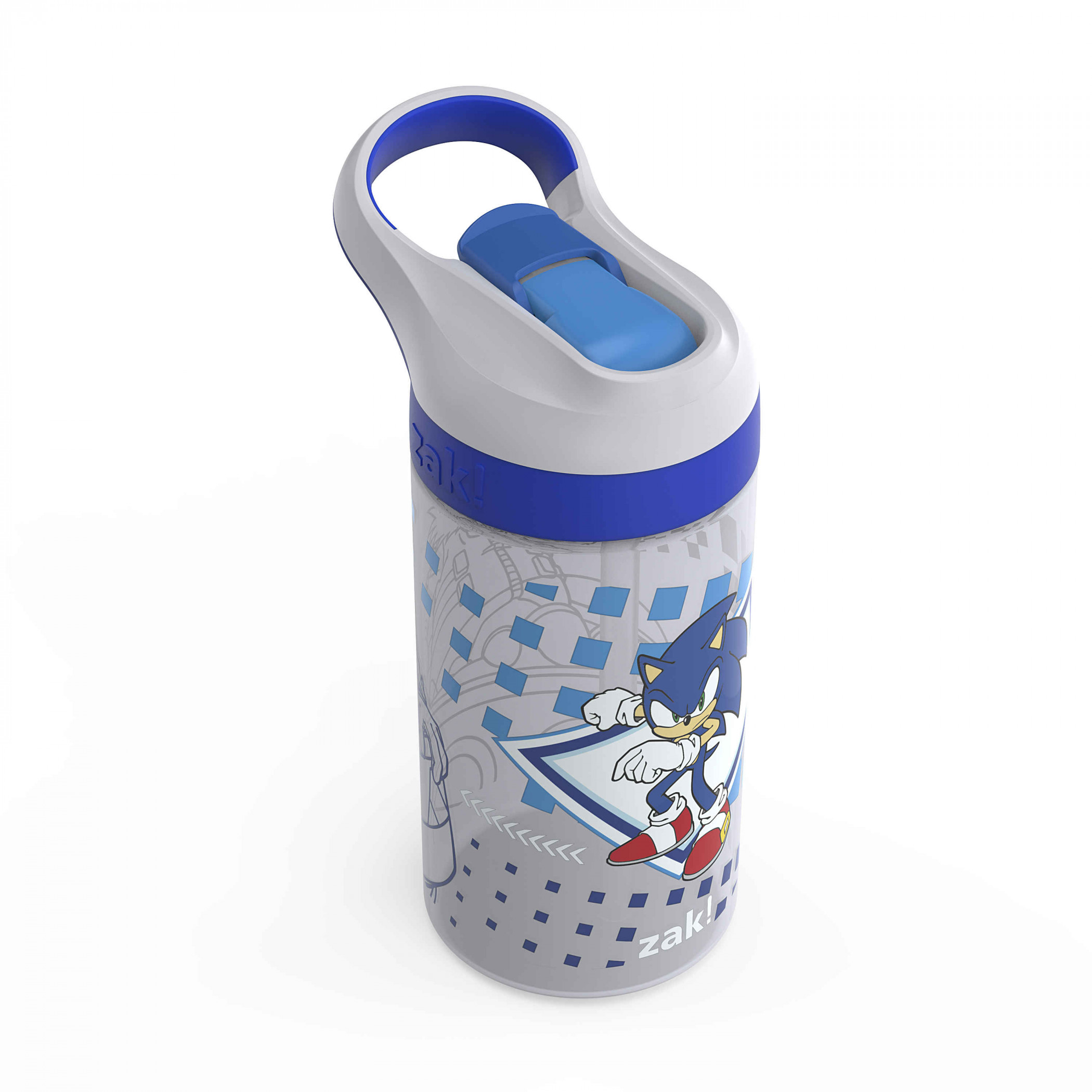 Sonic The Hedgehog 16 oz Reusable Plastic Water Bottle